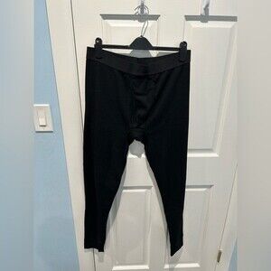 Men's Black Thermal Pants - Goodfellow & Co™